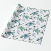 Papier Cadeau Tortues de mer génériques (Déroulé)