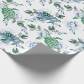 Papier Cadeau Tortues de mer génériques (Coin)