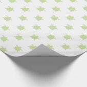 Papier Cadeau Tortues vertes (Coin)
