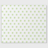 Papier Cadeau Tortues vertes (Plat)