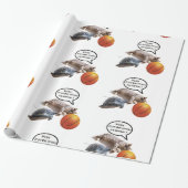 PAPIER CADEAU TORTURE DE CHAT ET BASKETBALL (Déroulé)