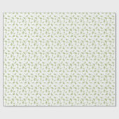 Papier Cadeau Toss Feuille en bambou - Papier blanc (Plat)