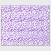 Papier Cadeau Toss papillon (Lavande) (Plat)