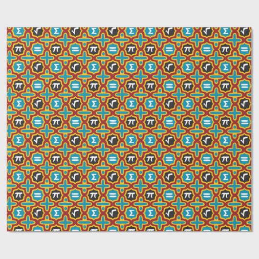 Papier Cadeau Totalement enveloppe de cadeau de maths ! (Plat)