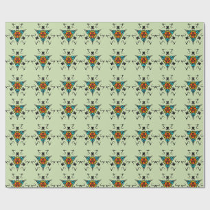 Papier Cadeau Totem Tribal Zen"