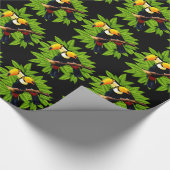 Papier Cadeau Toucans exotiques (Coin)