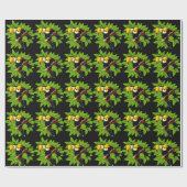 Papier Cadeau Toucans exotiques (Plat)