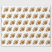 Papier Cadeau Toucher le temps de football (Plat)