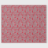 Papier Cadeau Touches de piano (Plat)