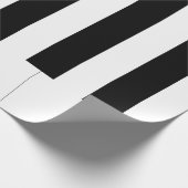 Papier Cadeau Touches de piano noir et blanc Clavier de musique  (Coin)