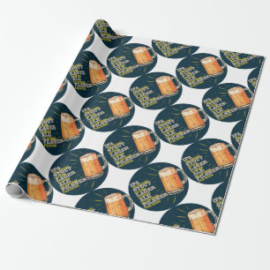 Papier Cadeau Toujours bière