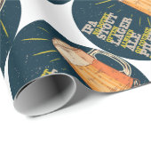 Papier Cadeau Toujours bière (Coin rond)