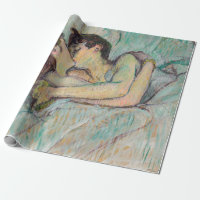 Toulouse-Lautrec - Au lit : Le baiser