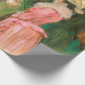 Papier Cadeau Toulouse-Lautrec - Au Rouge, La Danse (Coin)