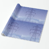 Papier Cadeau Tour de transmission de l'énergie électrique au ci (Déroulé)