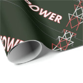 Papier Cadeau Tour de transmission et correctifs Power Line (Coin rond)