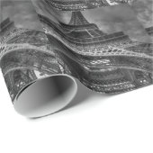 Papier Cadeau tour eiffel (Coin rond)