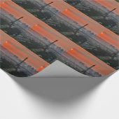 Papier Cadeau Tour Eiffel Paris Europe Travel (Coin)