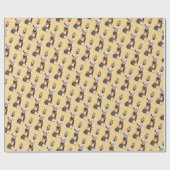 Papier Cadeau Tour Feline Cat-Er-Pillar (Plat)