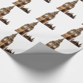 Papier Cadeau Tour Sepia Big Ben (Coin)