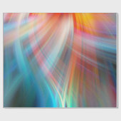 Papier Cadeau Tourbillon abstrait (Plat)