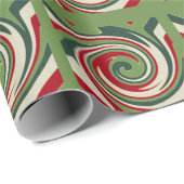 Papier Cadeau tourbillon Apron (Coin rond)