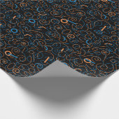 Papier Cadeau Tourbillons et autres (Coin)