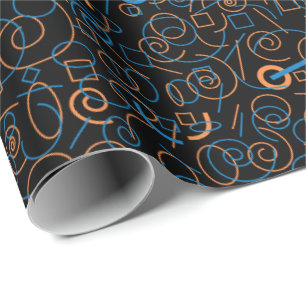 Papier Cadeau Tourbillons et autres