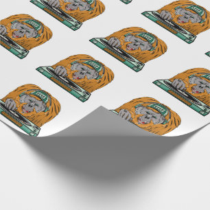 Papier Cadeau Tourne-disque d'Orangoutan