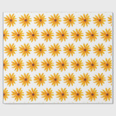 Papier Cadeau Tournesol (Plat)