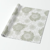 Papier Cadeau Tournesol (Déroulé)