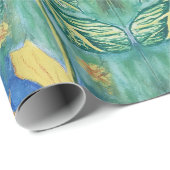 Papier Cadeau Tournesol (Coin rond)