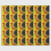 Papier Cadeau Tournesol (Plat)