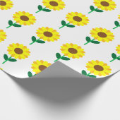 Papier Cadeau Tournesol (Coin)