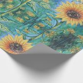 Papier Cadeau Tournesol (Coin)