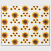 Papier cadeau Tournesol (Plat)