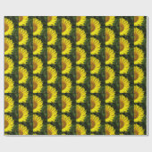 Papier Cadeau Tournesol (Plat)