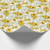Papier Cadeau Tournesol 8 (Coin)