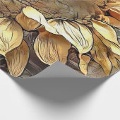 Papier Cadeau Tournesol En Cadre Collection D'Art Moderne (Coin)