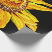 Papier Cadeau Tournesol jaune (Coin)