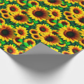 Papier Cadeau Tournesol - papier d'emballage (Coin)