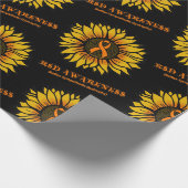 Papier Cadeau Tournesol/sensibilisation...RSD (Coin)