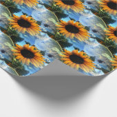Papier Cadeau Tournesols de Caitlin.... (Coin)