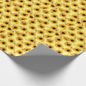 Papier Cadeau Tournesols Et libellules, (Coin)