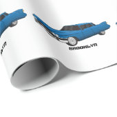 Papier Cadeau Tournoi de tennis de Birman (Coin rond)