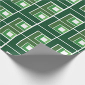 Papier Cadeau Tourvy Topsy vert (Coin)