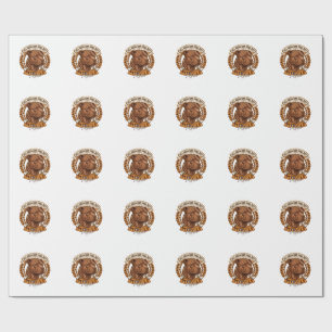 Papier Cadeau Tous les chiens sont cool mais les Pitbulls règnen
