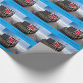 Papier Cadeau Tous les Trucker américains (Coin)