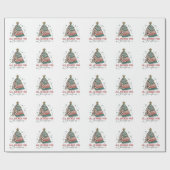 Papier Cadeau Tous Réservés Pour Noël Lover Noël Noël (Plat)