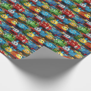 Papier Cadeau Tout À Bord ! Enveloppe cadeau train
